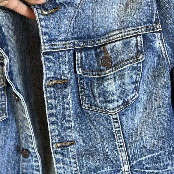 Kut from the kloth Blue Denim Jacket - Picture 4 of 13